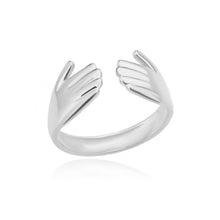 Load image into Gallery viewer, Gothic Hug Muscle Hands Rings For Women Men Adjustable Open Cuff Ring Party Wedding Couple Rings Vintage Jewelry Anillos Bague
