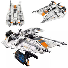 Load image into Gallery viewer, 05084 Star Wars Series Snowspeeder Snowfield Aircraft Space Vehicles Building Blocks 1468pcs Bricks Toys Star Wars 10129