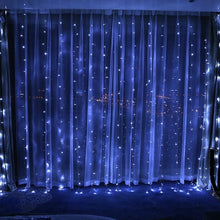 Load image into Gallery viewer, 4.5x1/4.5x2/4.5x3m Icicle Led Curtain Fairy String Light  300 Led Christmas Lights for Wedding Home Garden Party Decoration