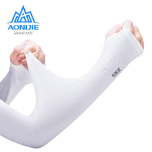 Load image into Gallery viewer, AONIJIE E4036 One Pair UV Sun Protection Cooling Arm Sleeve Cover Arm Cooler Warmer For Gloves Running Golf Cycling Driving