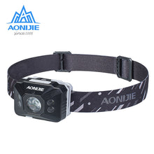 Load image into Gallery viewer, AONIJIE E4097 Waterproof Rechargeable Sensitive LED Headlight Headlamp Flashlight Light Running Fishing Camping Hiking Cycling