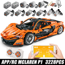 Load image into Gallery viewer, DHL 20087 The MOC-16915 McLaren P1 Speed Car Set App RC Technic  Motor Car Toys Building Blocks Bricks Kids Toys Christmas Gifts