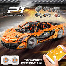 Load image into Gallery viewer, DHL 20087 The MOC-16915 McLaren P1 Speed Car Set App RC Technic  Motor Car Toys Building Blocks Bricks Kids Toys Christmas Gifts