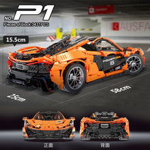 Load image into Gallery viewer, DHL 20087 The MOC-16915 McLaren P1 Speed Car Set App RC Technic  Motor Car Toys Building Blocks Bricks Kids Toys Christmas Gifts