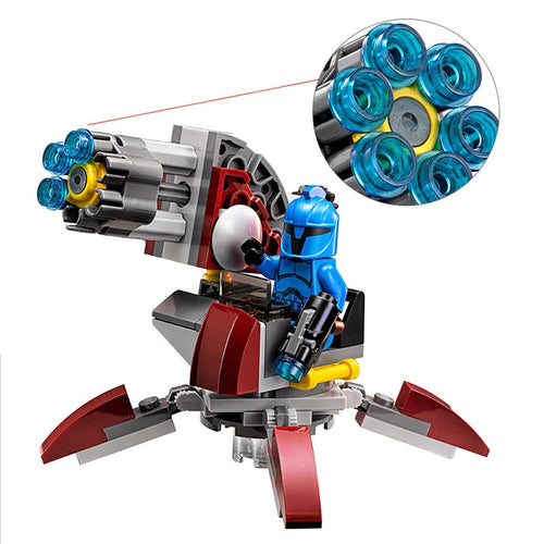 Free shipping 10367 Star Wars Shadow Cavalry Commando 106Pcs Building Block Bricks Toys Compatible with 75088 Christmas gifts