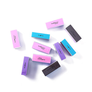 4 Ways Buffer Buffing Sanding Files Mini Acrylic Pedicure Manicure Polish Nail Buffer Buffing Block Nail File Tools