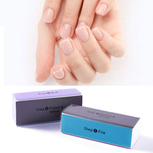 Load image into Gallery viewer, 4 Ways Buffer Buffing Sanding Files Mini Acrylic Pedicure Manicure Polish Nail Buffer Buffing Block Nail File Tools