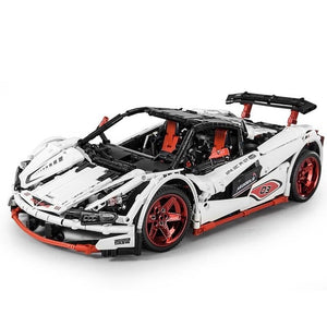 LegoEDS Technic MOC McLaren P1 Super Hypercar Veneno Roadster Model Kit Building Blocks Compatible 42056 APP RC Car Bricks Toys