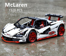 Load image into Gallery viewer, LegoEDS Technic MOC McLaren P1 Super Hypercar Veneno Roadster Model Kit Building Blocks Compatible 42056 APP RC Car Bricks Toys