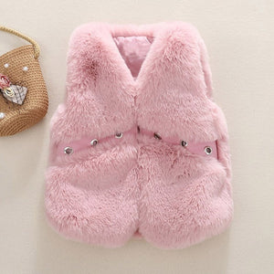 Menoea Girls Coats Fashion Winter Warm Thickening Kids Outwear Cute Ear Hooded Coat Girls Costume Solid Children Clothing