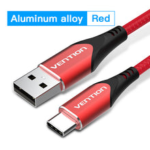 Load image into Gallery viewer, Vention USB C Charging Cable Type C Cable for Xiaomi 11T Pro Huawei Samsung S21 3A Quick Charge 3.0 USB Type C Fast Charger