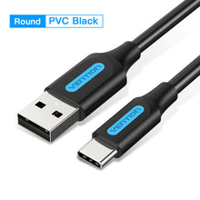 Load image into Gallery viewer, Vention USB C Charging Cable Type C Cable for Xiaomi 11T Pro Huawei Samsung S21 3A Quick Charge 3.0 USB Type C Fast Charger